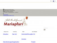 mariapfarr.gv.at Webseite Vorschau