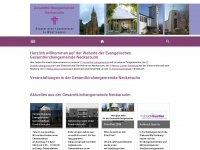 neckarsulm-evangelisch.de Webseite Vorschau