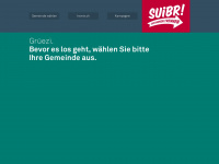 suibr.ch Webseite Vorschau