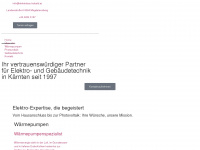 elektrobau-kobald.at Webseite Vorschau