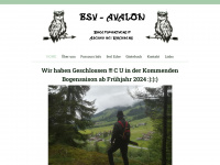 bsv-avalon.at Webseite Vorschau