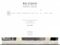 rostoffe.ch Webseite Vorschau
