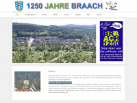 braach1250.de Webseite Vorschau