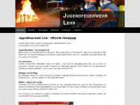 jugendfeuerwehr-lehr.de Webseite Vorschau