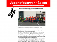 jugendfeuerwehr-salem.de Webseite Vorschau