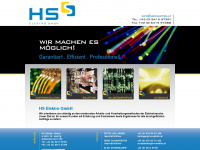 hs-elektro.at Webseite Vorschau