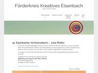 kreatives-eisenbach.de Webseite Vorschau