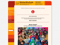 bueckardt-schule.de Webseite Vorschau