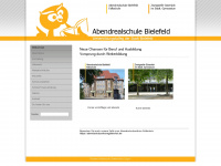abendrealschule-bielefeld.de Webseite Vorschau