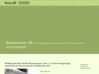 blumenwiesen-alb.de Webseite Vorschau
