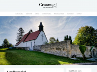 gruorn.info Webseite Vorschau
