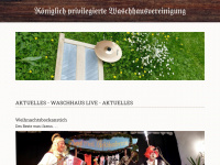 waschhausvereinigung.de Webseite Vorschau
