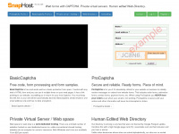 snaphost.com Webseite Vorschau