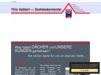 thilo-uebbert-dach.de Webseite Vorschau