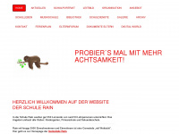 schule-rain.ch Webseite Vorschau