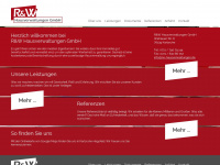 rw-hausverwaltungen.de Webseite Vorschau