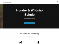 wildnislehrer.com Webseite Vorschau