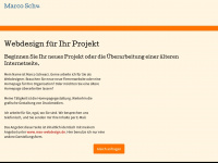 marcoschwarz-webdesign.de Webseite Vorschau