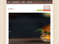 pizzaburger.at Webseite Vorschau