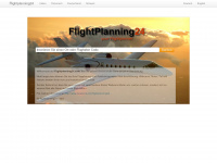 flightplanning24.com Webseite Vorschau
