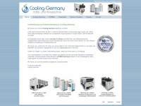 cooling-germany.de Webseite Vorschau