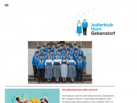 jodlerklubhorn.jimdo.com Webseite Vorschau