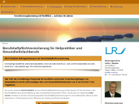 heilpraktiker-berufshaftpflichtversicherung.de Webseite Vorschau