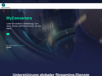 myconverters.com Webseite Vorschau