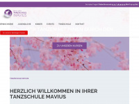 tanzschule-mavius.de Webseite Vorschau