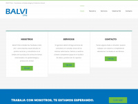balvi.cl Webseite Vorschau