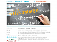 angerhof.cc Webseite Vorschau