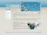 luetpress.de Webseite Vorschau