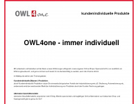owl4one.de Webseite Vorschau