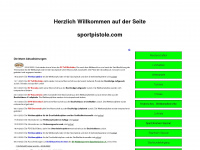sportpistole.com Webseite Vorschau