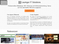 lauinger-it.de Webseite Vorschau