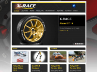 x-race.eu Webseite Vorschau