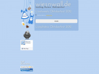 wiesnwall.com Webseite Vorschau