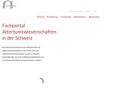 ch-antiquitas.ch Webseite Vorschau