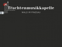 musikkapelle-wald.at Webseite Vorschau
