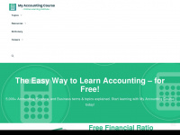 myaccountingcourse.com Webseite Vorschau