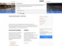 industrieboden-info.de Webseite Vorschau