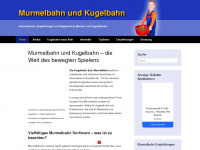 murmelbahn-spass.de Webseite Vorschau