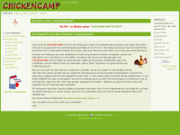 chickencamp.de Webseite Vorschau
