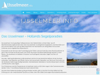 ijsselmeer.info Webseite Vorschau