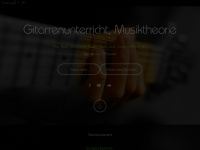 gitarrenunterricht.co Webseite Vorschau