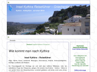 information.kythira.info Webseite Vorschau
