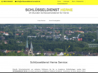 schluesseldienst-herne24.de Webseite Vorschau