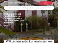 lummerlandschule.de Webseite Vorschau