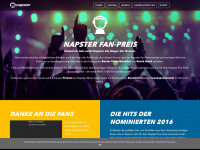 napster-fan-preis.de Webseite Vorschau