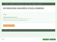 kickboxing.li Webseite Vorschau